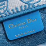 Christian Dior Medium Dior Book Tote M1286 Blue